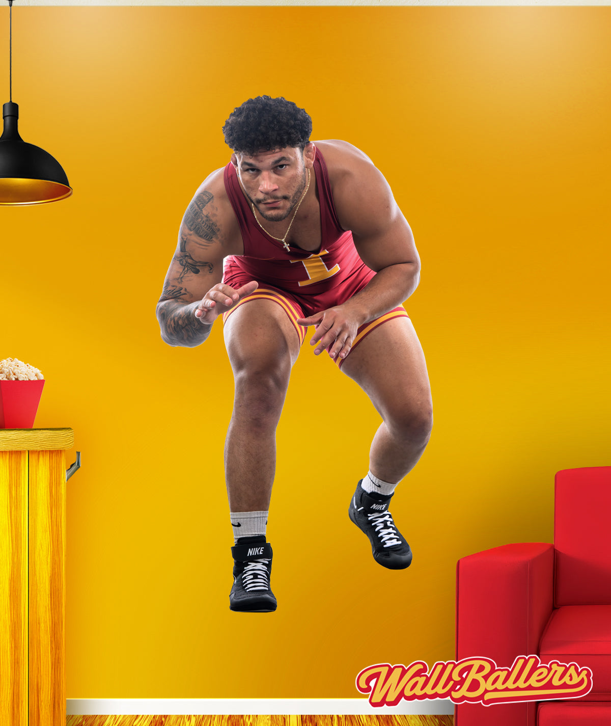 Yonger Bastida - Iowa State Wrestling WallBaller