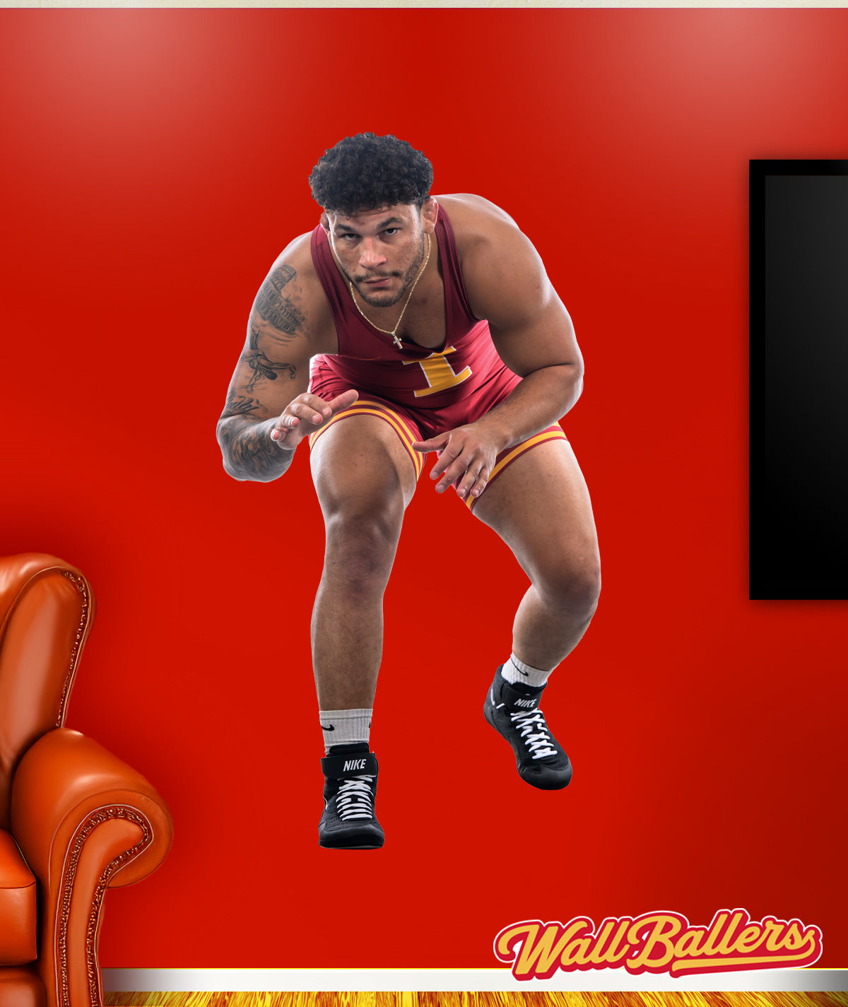 Yonger Bastida - Iowa State Wrestling WallBaller